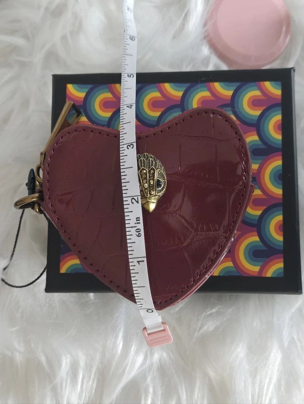 KURT GEIGER Heart-Shaped Charm